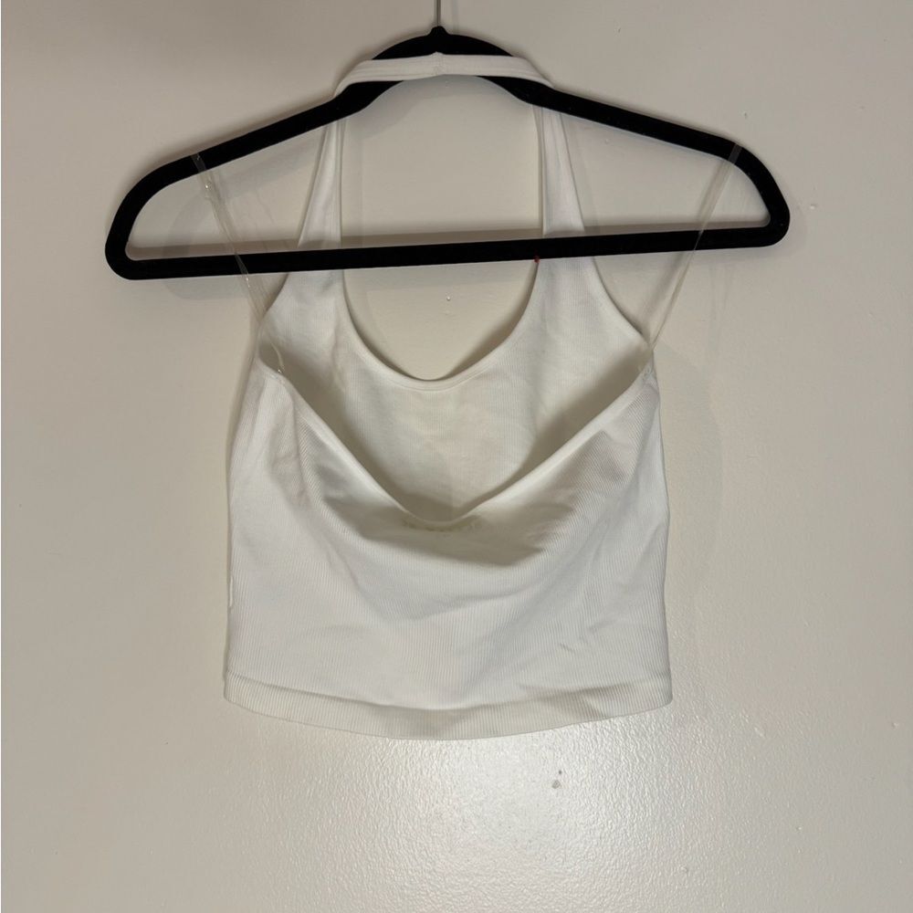 White Ribbed Top by Better Be